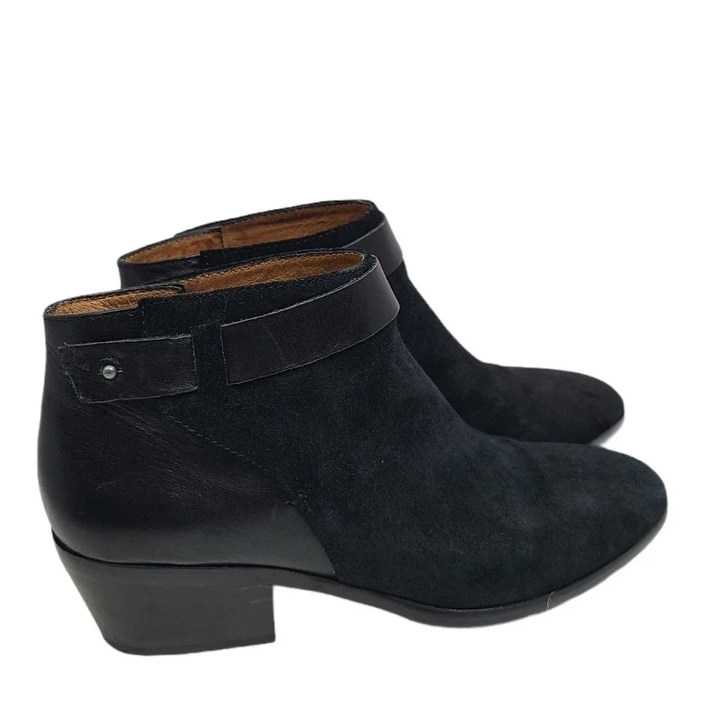 Madewell‎ Charley Collar-Stud Style Suede Booties 8